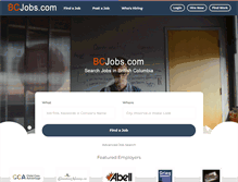 Tablet Screenshot of bcjobs.com